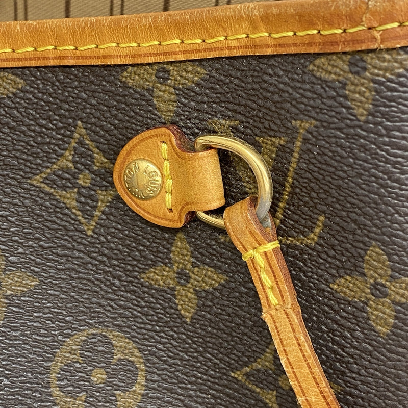 【6ic3058】ルイヴィトン トートバッグ モノグラム ネヴァーフルPM M40155 ブラウン【中古】レディース