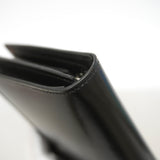 【6ic3099】エルメス 長財布 ベアンスフレ ボックスカーフ ソーブラック シルバー金具 K刻印【中古】メンズ レディース ユニセックス