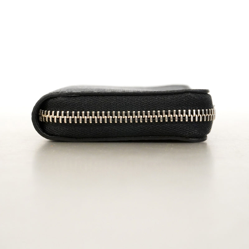 【6ic3111】ルイヴィトン コインケース ダミエ・グラフィット ジッピーコインパース N63076 ブラック グレー【中古】メンズ