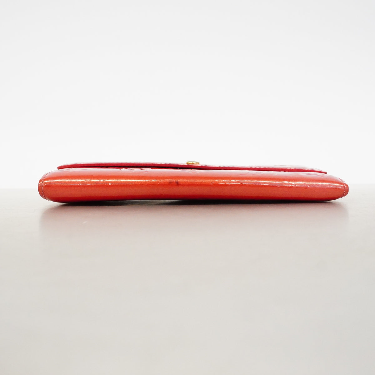 【6ic3114】ルイヴィトン 長財布 ヴェルニ ポシェットポルトモネクレディ M9140F フランボワーズ【中古】レディース