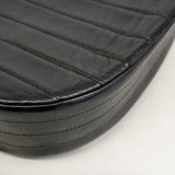 【6ic3121】シャネル ショルダーバッグ マドモアゼル チェーンショルダー ラムスキン ブラック ゴールド金具【中古】レディース