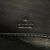 【6ic3130】グッチ 長財布 グッチシマ 233025 レザー ブラック シルバー金具【中古】メンズ