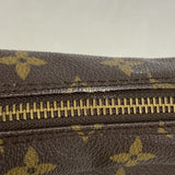 【6ic3135】ルイヴィトン ポーチ モノグラム トゥルーストワレット23 M47524 ブラウン【中古】レディース