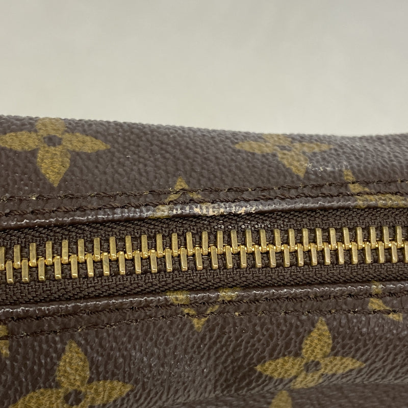 【6ic3135】ルイヴィトン ポーチ モノグラム トゥルーストワレット23 M47524 ブラウン【中古】レディース