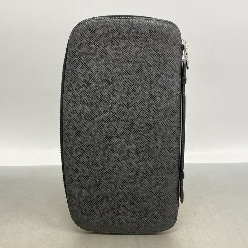 【6ic3139】ルイヴィトン 長財布 タイガ オーガナイザーアトール M30652 ノワール【中古】メンズ