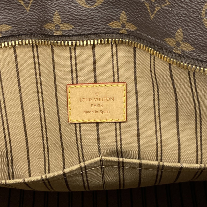 【6ic3144】ルイヴィトン トートバッグ モノグラム メッゾ M47134 ブラウン【中古】レディース