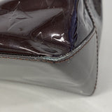 【6ic3147】ルイヴィトン トートバッグ ヴェルニ ウィルシャーPM M93641 アマラント【中古】レディース
