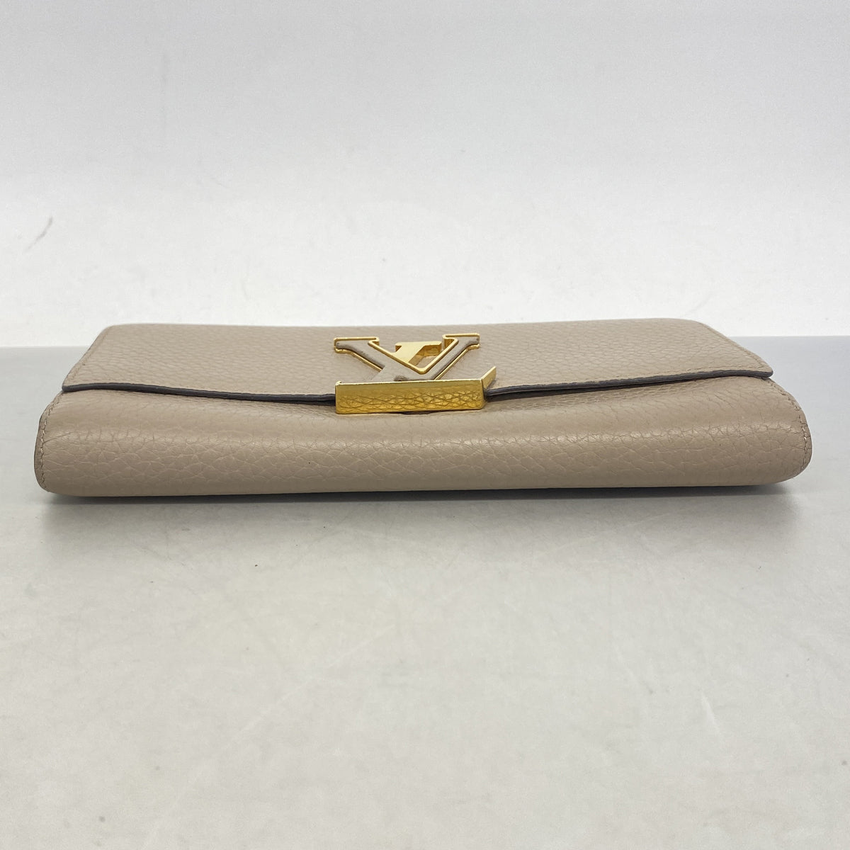 【6ic3150】ルイヴィトン 長財布 トリヨン ポルトフォイユカプシーヌ M61249 ガレ【中古】レディース