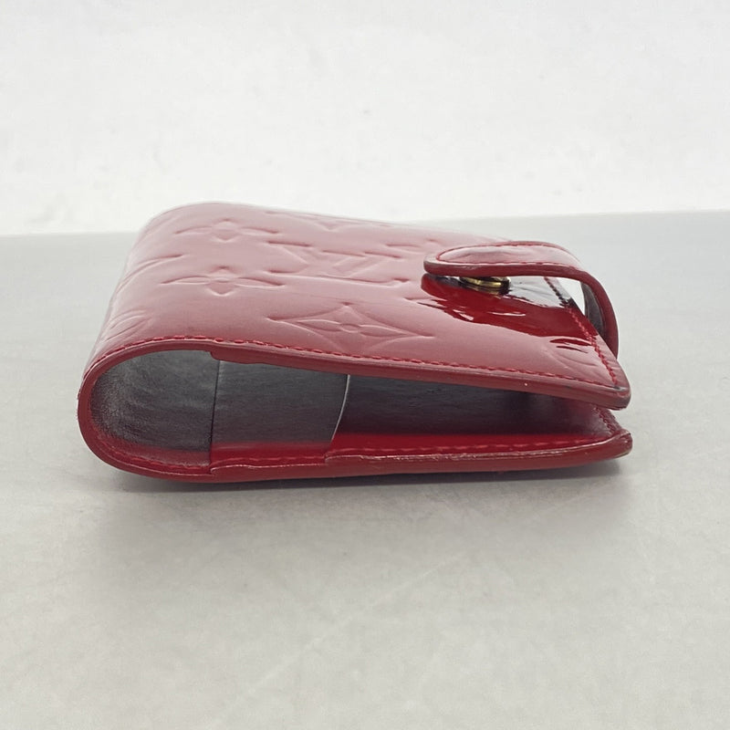 【6ic3152】ルイヴィトン 手帳カバー ヴェルニ アジェンダミニ R21021 ルージュ【中古】レディース