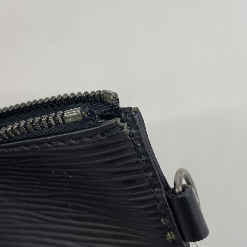 【6ic3155】ルイヴィトン ショルダーバッグ エピ サックデポールGM M80155 ノワール【中古】レディース