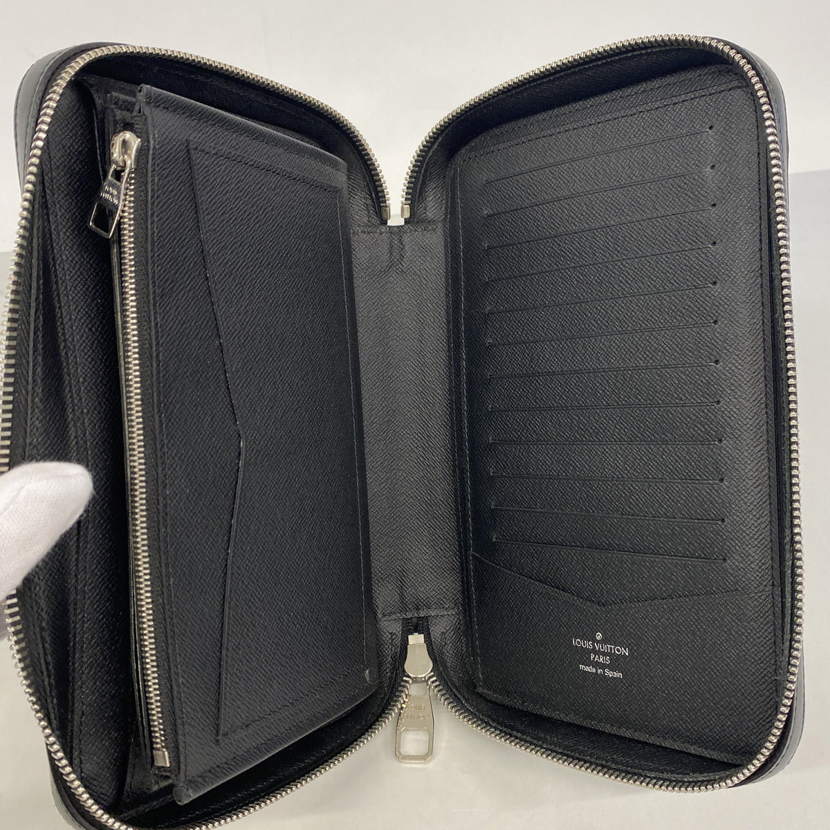 【6ic3159】ルイヴィトン 長財布 エピ ダンディウォレット M64000 ノワール【中古】メンズ
