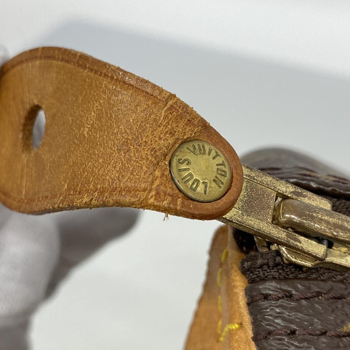 【6ic3163】ルイヴィトン ハンドバッグ モノグラム スピーディ40 M41106 ブラウン【中古】レディース