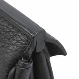 【6ic3183-g】エルメス ハンドバッグ バーキン30 トゴ ブラック ゴールド金具 C刻印【中古】レディース