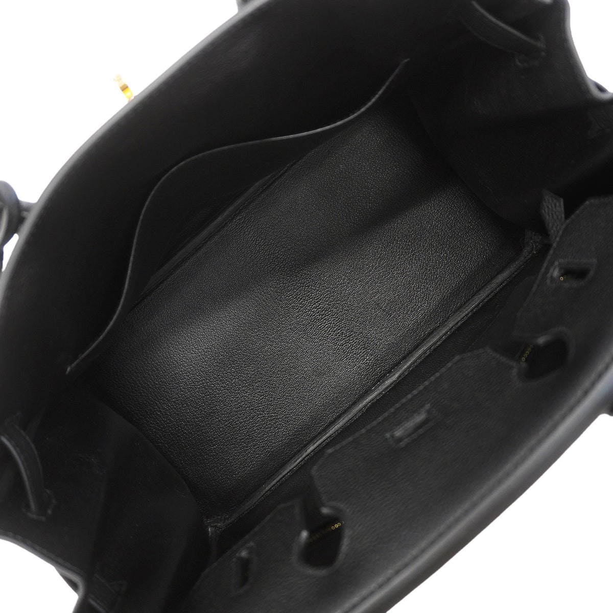 【6ic3184-g】エルメス ハンドバッグ バーキン30 トゴ ブラック ゴールド金具 G刻印【中古】レディース