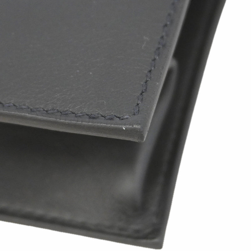 【6ic3185-g】エルメス ショルダーバッグ ケリーダンス スイフト ブラック シルバー金具 G刻印【中古】レディース