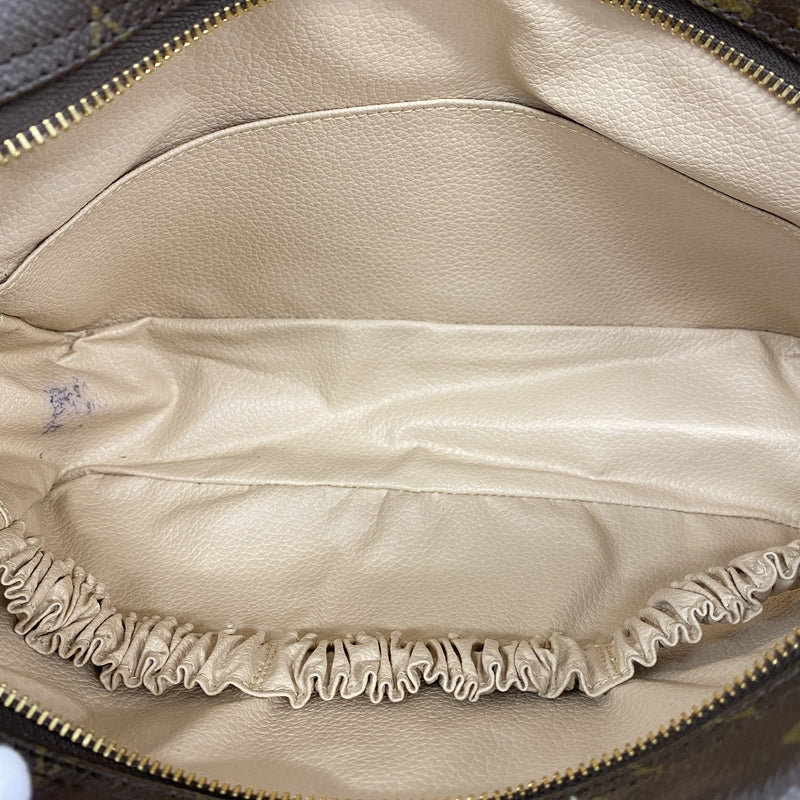 【6ic3188】ルイヴィトン ポーチ モノグラム トゥルーストワレット28 M47522 ブラウン【中古】レディース