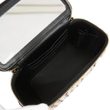 【6ic3199】シャネル ショルダーバッグ チェーンショルダー ツイード マルチカラー ゴールド金具【中古】レディース