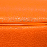 【6ic3201】エルメス ハンドバッグ バーキン35 トゴ オレンジ シルバー金具 □F刻印【中古】レディース