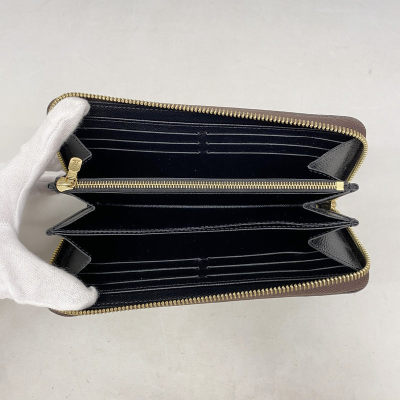 【6ic3206】ルイヴィトン 長財布 モノグラム・リバース ジッピー ウォレット M82444 ライトブラウン【中古】レディース