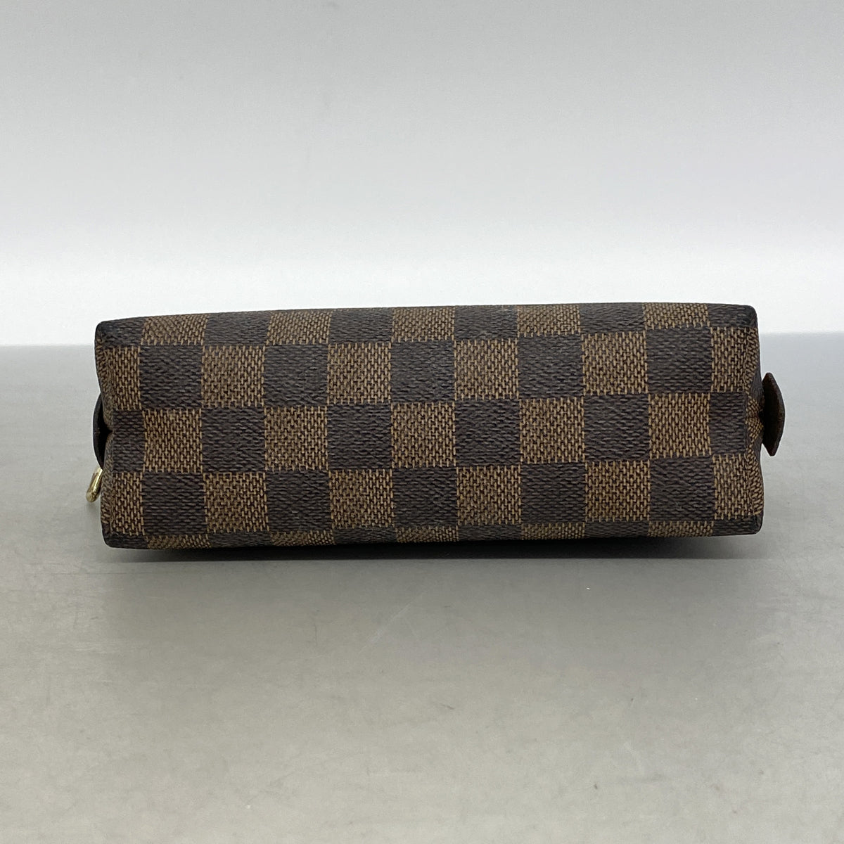 【6ic3210】ルイヴィトン ポーチ ダミエ ポシェットコスメティック N47516 エベヌ【中古】レディース