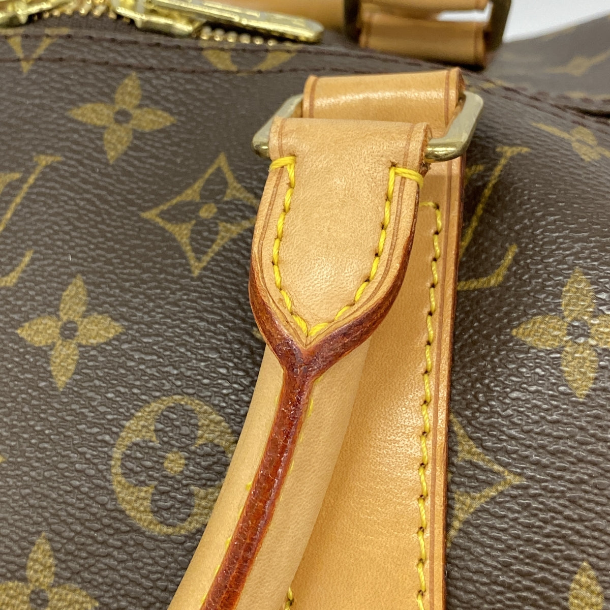 【6ic3216】ルイヴィトン ボストンバッグ モノグラム キーポルバンドリエール55 M41414 ブラウン【中古】メンズ レディース ユニセックス