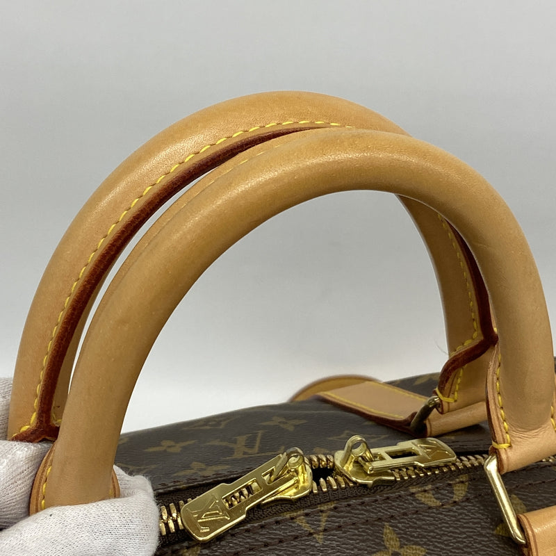 【6ic3216】ルイヴィトン ボストンバッグ モノグラム キーポルバンドリエール55 M41414 ブラウン【中古】メンズ レディース ユニセックス