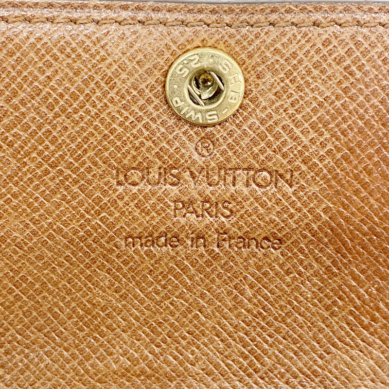 【6ic3225】ルイヴィトン キーケース モノグラム ミュルティクレ6 M62630 ブラウン【中古】メンズ レディース ユニセックス