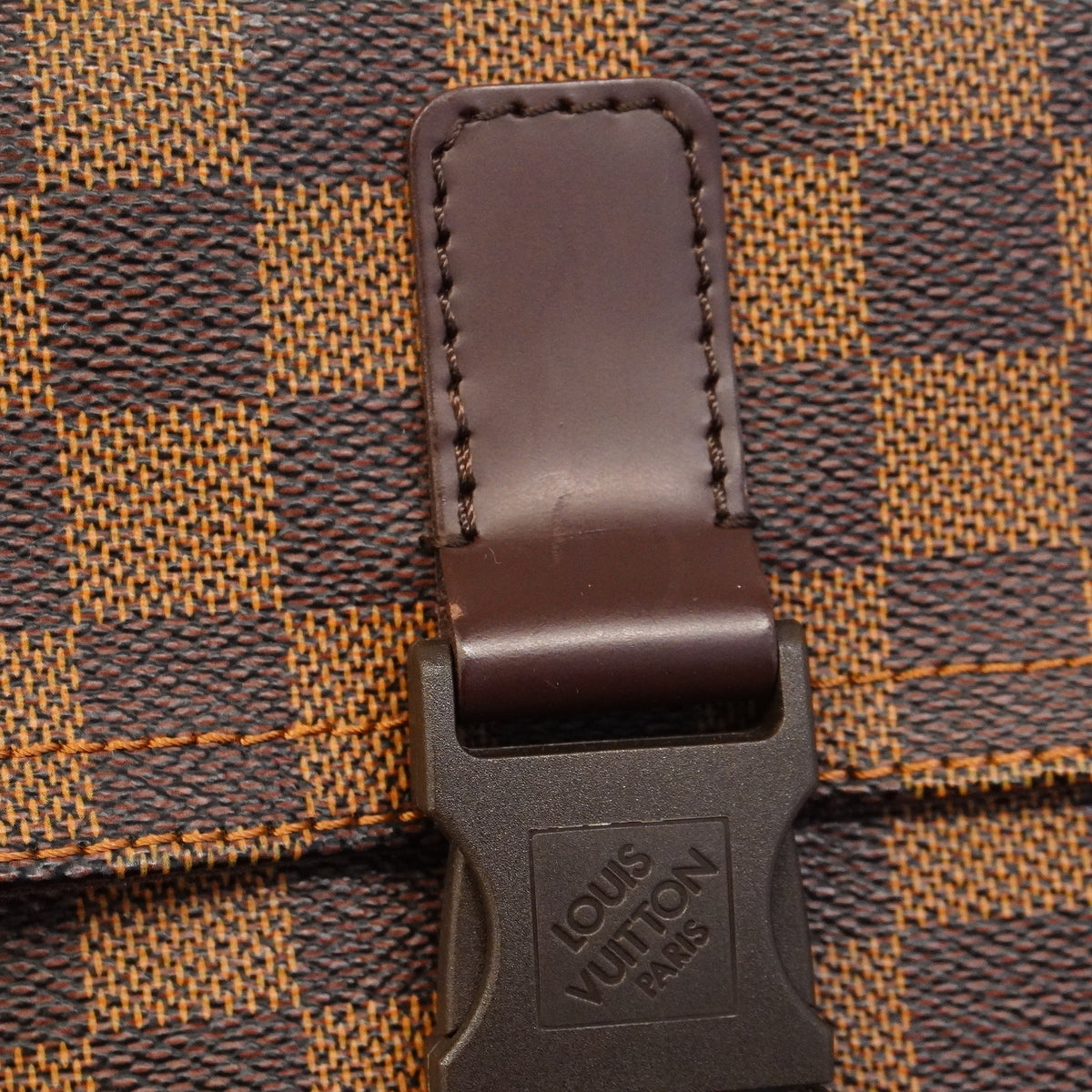 【6ic3230】ルイヴィトン ショルダーバッグ ダミエ ポシェットメルヴィール N51127 エベヌ【中古】メンズ