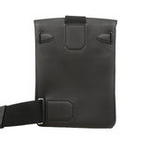 【6ic3236-e】エルメス ボディバッグ ケリーアッカドPM トゴ ブラック シルバー金具 B刻印【中古】メンズ