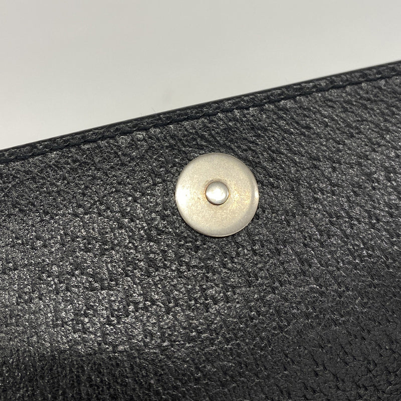 【6ic3245】グッチ ショルダーバッグ ジャンボGG 625599 ナイロンキャンバス イエロー ブラック シルバー金具【中古】レディース