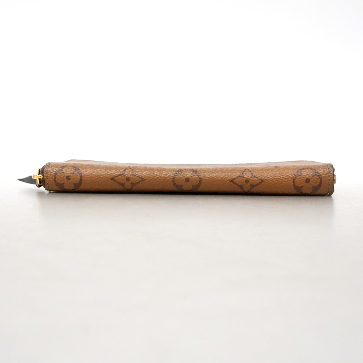 【6ic3262】ルイヴィトン 長財布 モノグラム・リバース ポルトフォイユクレマンス M82336 ブラウン【中古】レディース