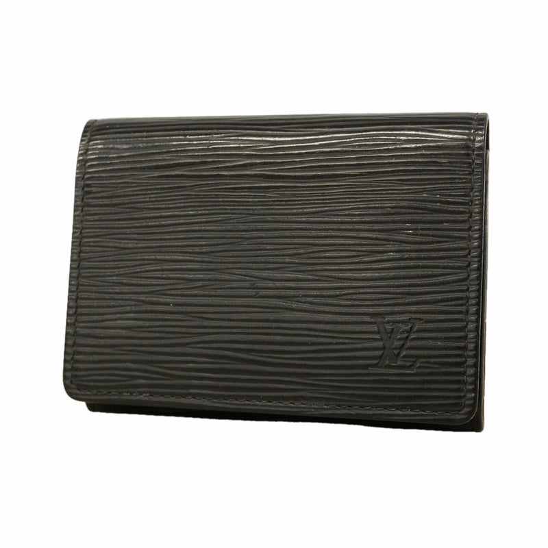 【6ic3264】ルイヴィトン カードケース エピ アンヴェロップカルトドゥヴィジット M56582 ノワール【中古】メンズ レディース ユニセックス