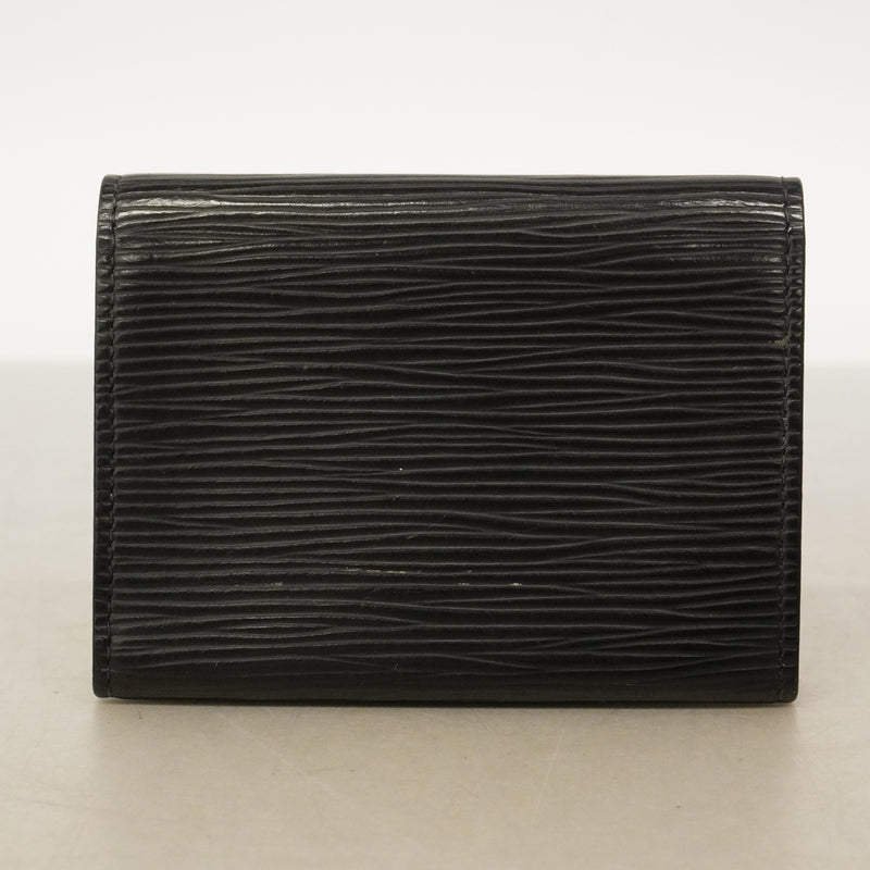 【6ic3264】ルイヴィトン カードケース エピ アンヴェロップカルトドゥヴィジット M56582 ノワール【中古】メンズ レディース ユニセックス
