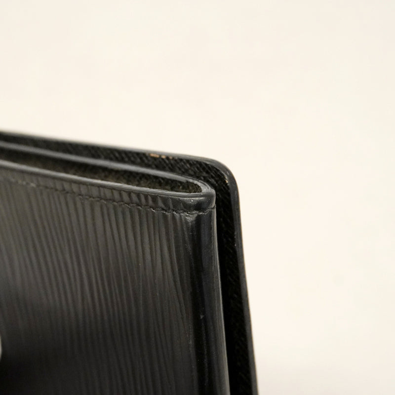 【6ic3264】ルイヴィトン カードケース エピ アンヴェロップカルトドゥヴィジット M56582 ノワール【中古】メンズ レディース ユニセックス