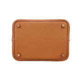 【6ic3266】エルメス ハンドバッグ ピコタンロックPM トリヨンクレマンス ゴールド ゴールド金具 K刻印【中古】レディース