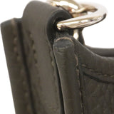 【6ic3271】エルメス ショルダーバッグ エヴリンTPM トリヨンクレマンス グリミスティ シルバー金具 W刻印【中古】レディース