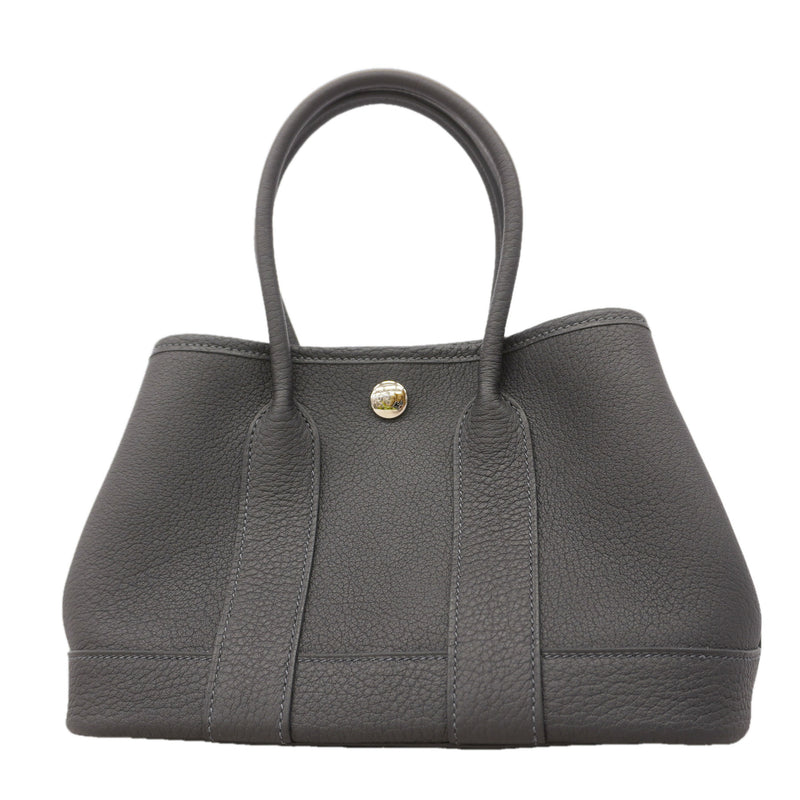 【6ic3273】エルメス ハンドバッグ ネオガーデン ネゴンダ グリミスティ シルバー金具 K刻印【中古】レディース