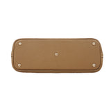 【6ic3274】エルメス ハンドバッグ ボリード27 シェーブル エトゥープ シルバー金具 □K刻印 2wayバッグ【中古】レディース