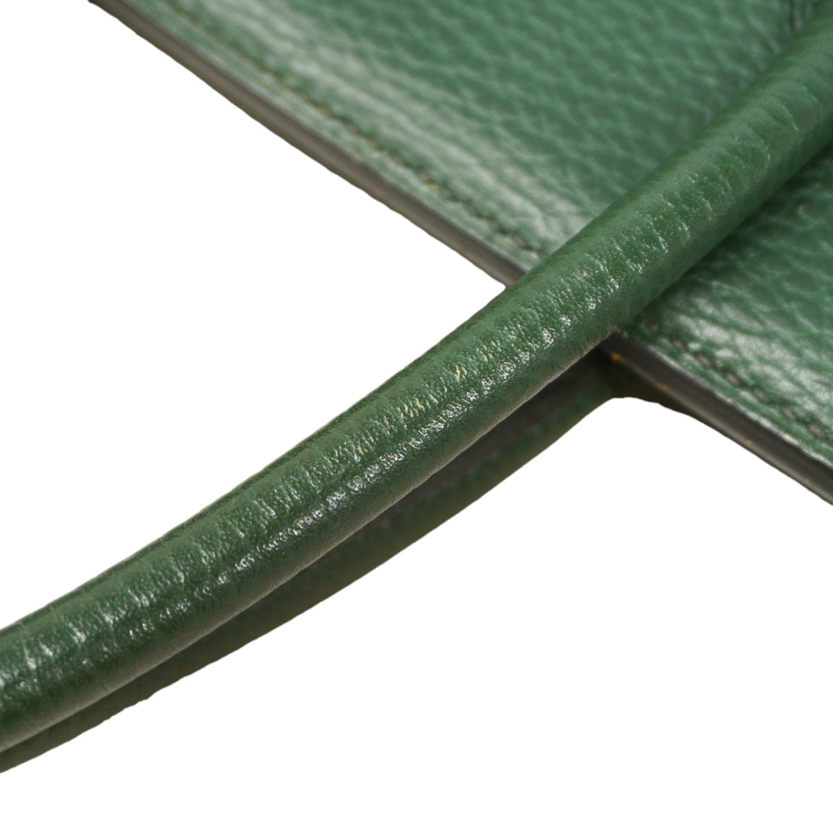 【6ic3275】エルメス ハンドバッグ バーキン35 アルデンヌ グリーン シルバー金具 □I刻印【中古】レディース