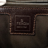【6ic3276】フェンディ ショルダーバッグ ズッカ ナイロンキャンバス ブラウン シルバー金具【中古】レディース