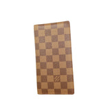 【6ic3299】ルイヴィトン 長札入れ ダミエ ポルトバルールカルトクレディ N61823 エベヌ【中古】メンズ レディース ユニセックス