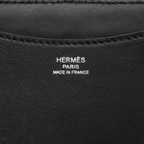 【6ic3309】エルメス ハンドバッグ インザループ23 トワルアッシュ ブラック シルバー金具 W刻印【中古】レディース