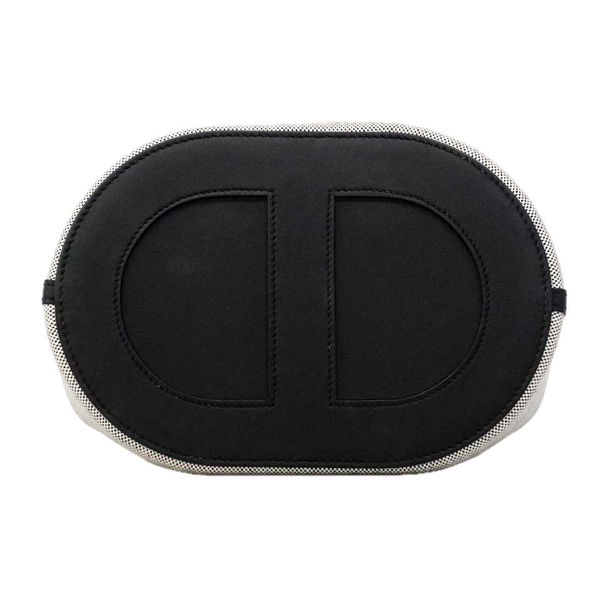【6ic3309】エルメス ハンドバッグ インザループ23 トワルアッシュ ブラック シルバー金具 W刻印【中古】レディース