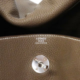 【6ic3310】エルメス ハンドバッグ リンディ30 トリヨンクレマンス エトゥープ シルバー金具 Y刻印 2wayバッグ【中古】レディース