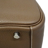 【6ic3310】エルメス ハンドバッグ リンディ30 トリヨンクレマンス エトゥープ シルバー金具 Y刻印 2wayバッグ【中古】レディース