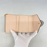 【6ic3321】ルイヴィトン 三つ折り財布 ポルトフォイユLVポンヌフコンパクト M80475 グレー【中古】レディース
