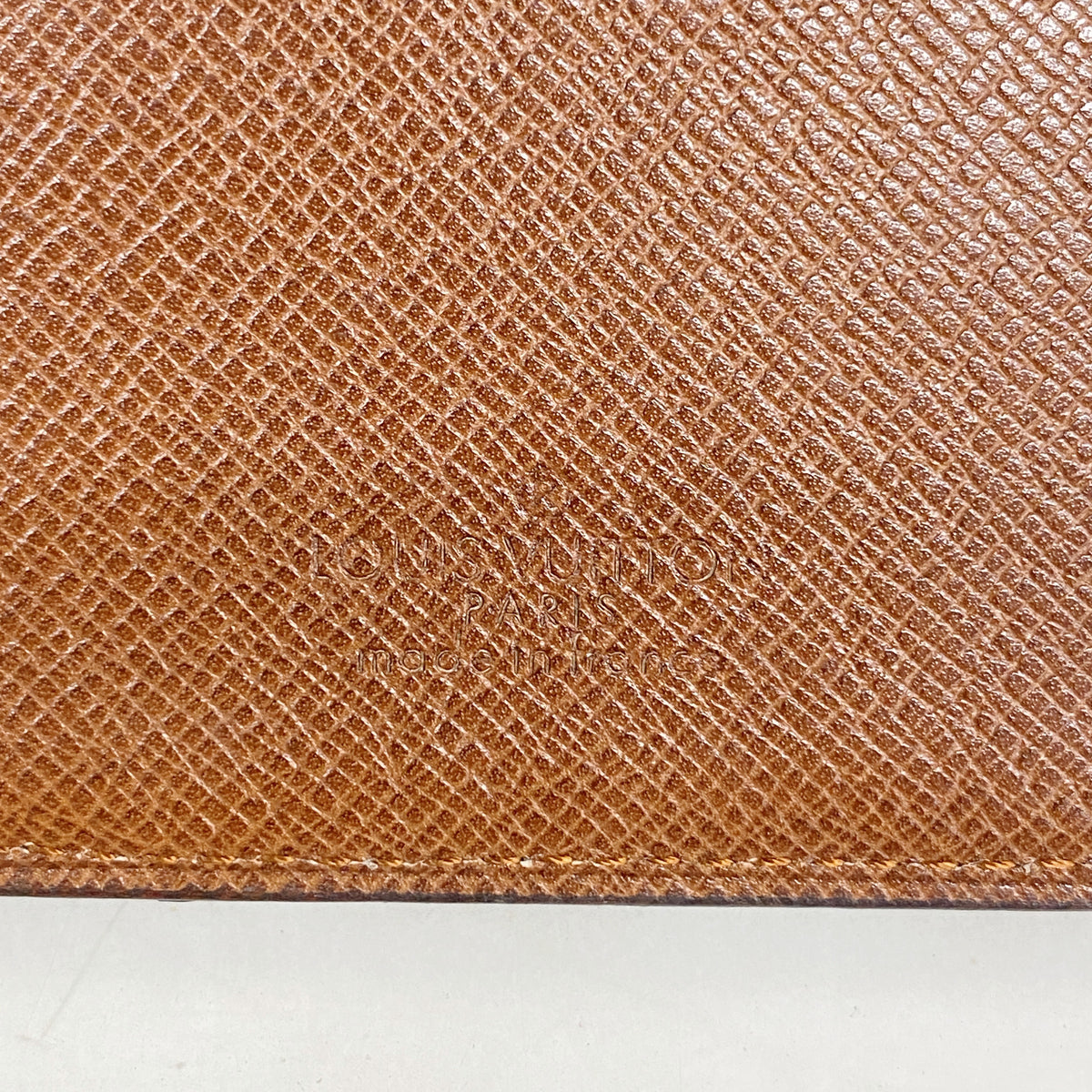 【6ic3343】ルイヴィトン カードケース モノグラム ポシェットカルトヴィジット M56362 ブラウン【中古】メンズ レディース ユニセックス