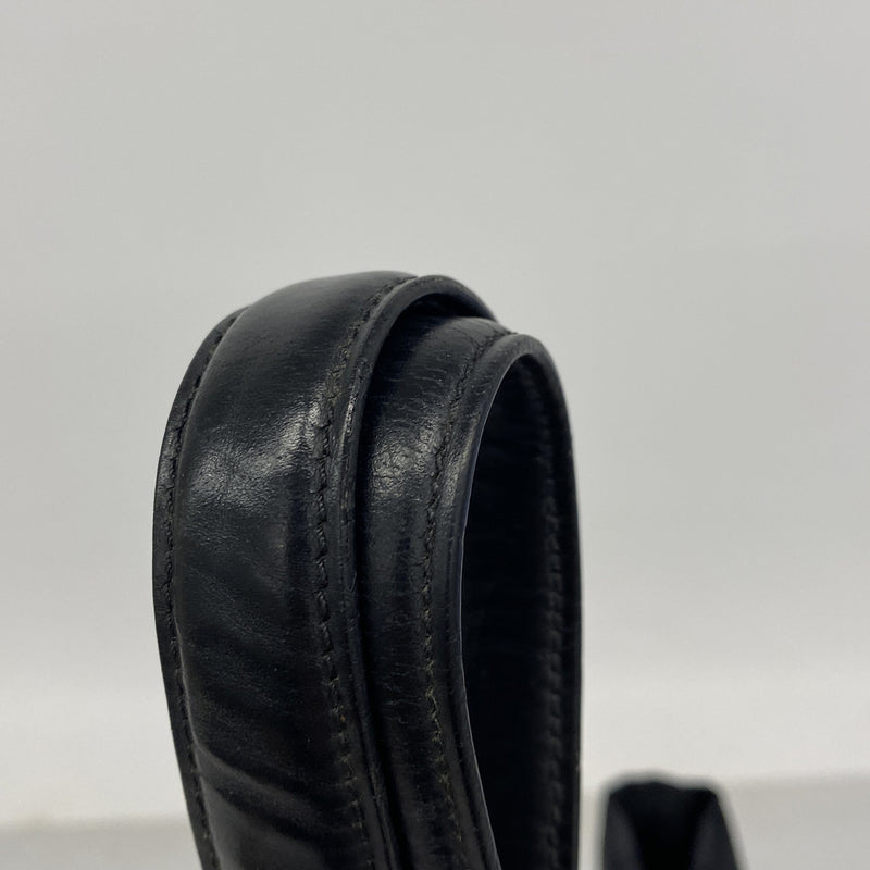 【6ic3348】シャネル トートバッグ ニュートラベル ナイロン ブラック ゴールド金具【中古】レディース