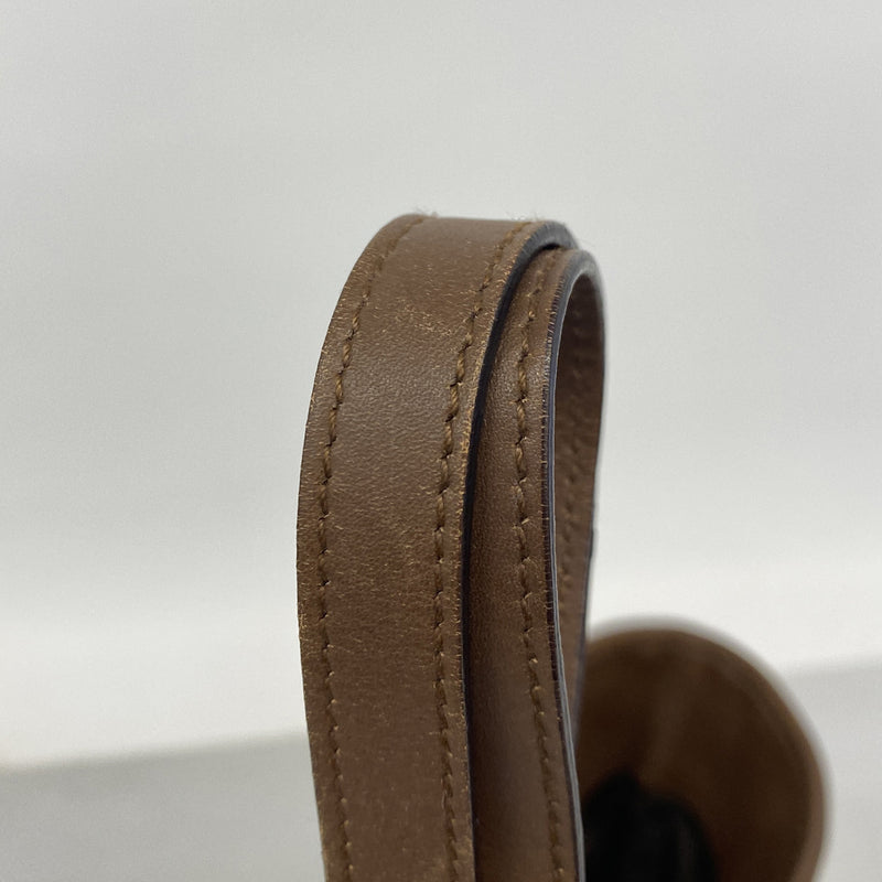 【6ic3349】グッチ トートバッグ 002 1098 キャンバス ブラウン ゴールド金具【中古】レディース