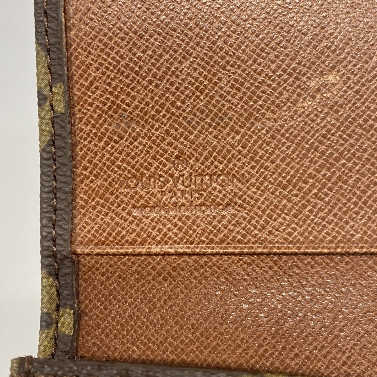 【6ic3352】ルイヴィトン ポーチ モノグラム ポシェットラバ20 M51935 ブラウン【中古】レディース